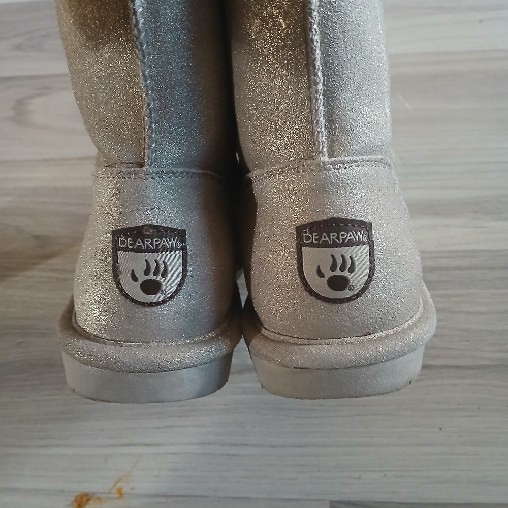 Bearpaw Cozy Brown Fur-Lined Women's Boots Size 9 - Picture 3 of 7